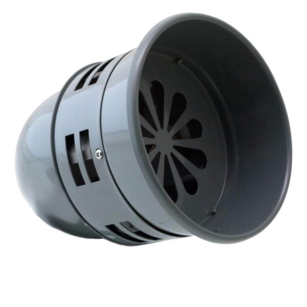 Low Rider Siren, Bike Siren, Grey, Front