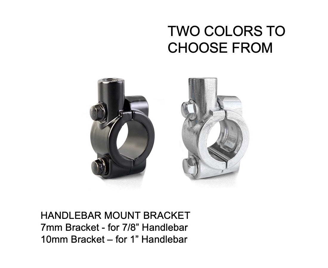 Handlebar Mount Bracket for Custom Bike Headlight