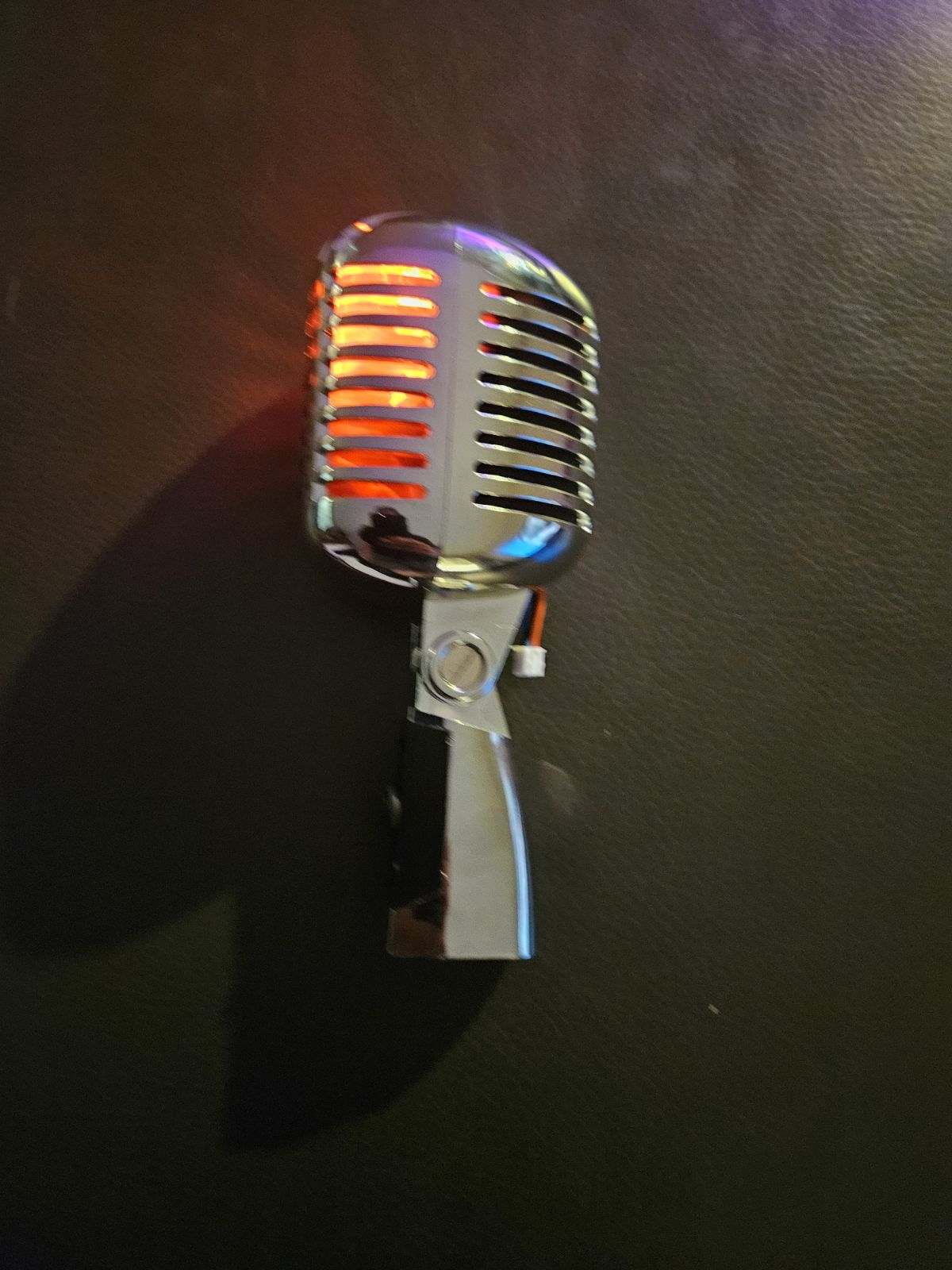 Vintage Microphone Tail Light