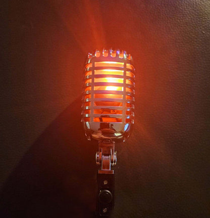 Vintage Microphone Tail Light